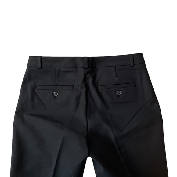Banana Republic Black Pants with Leather Cuffs Size 4 - Picture 5 of 12